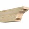 Ekena Millwork Pescadero Rough Sawn Rafter Tail, Douglas Fir, 4"W x 6"H x 16"L RFT04X06X16PEC00RDF - alternate 1
